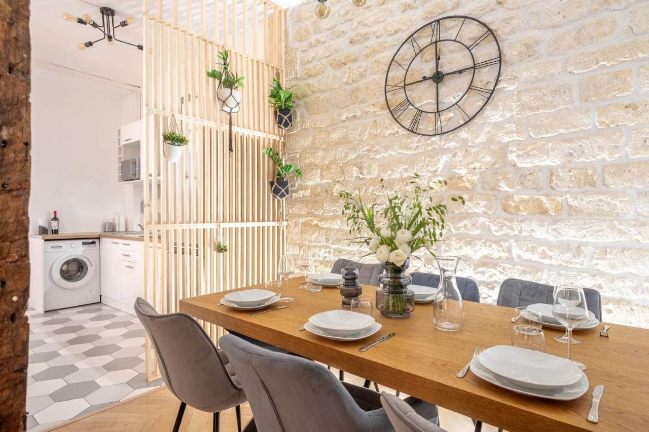 Bohemian Flat - Lovely Marais Paris Bagian luar foto