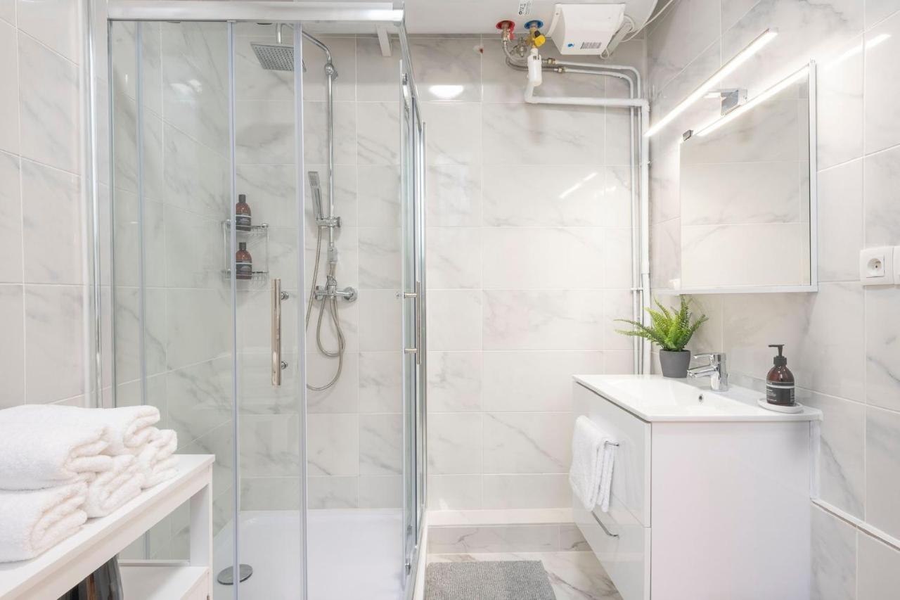Bohemian Flat - Lovely Marais Paris Bagian luar foto
