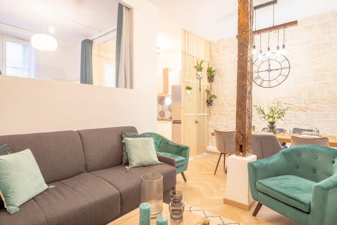 Bohemian Flat - Lovely Marais Paris Bagian luar foto