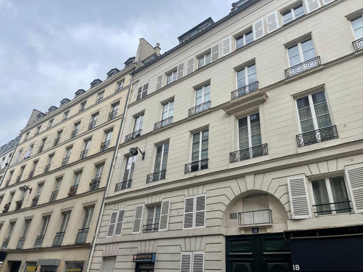Bohemian Flat - Lovely Marais Paris Bagian luar foto